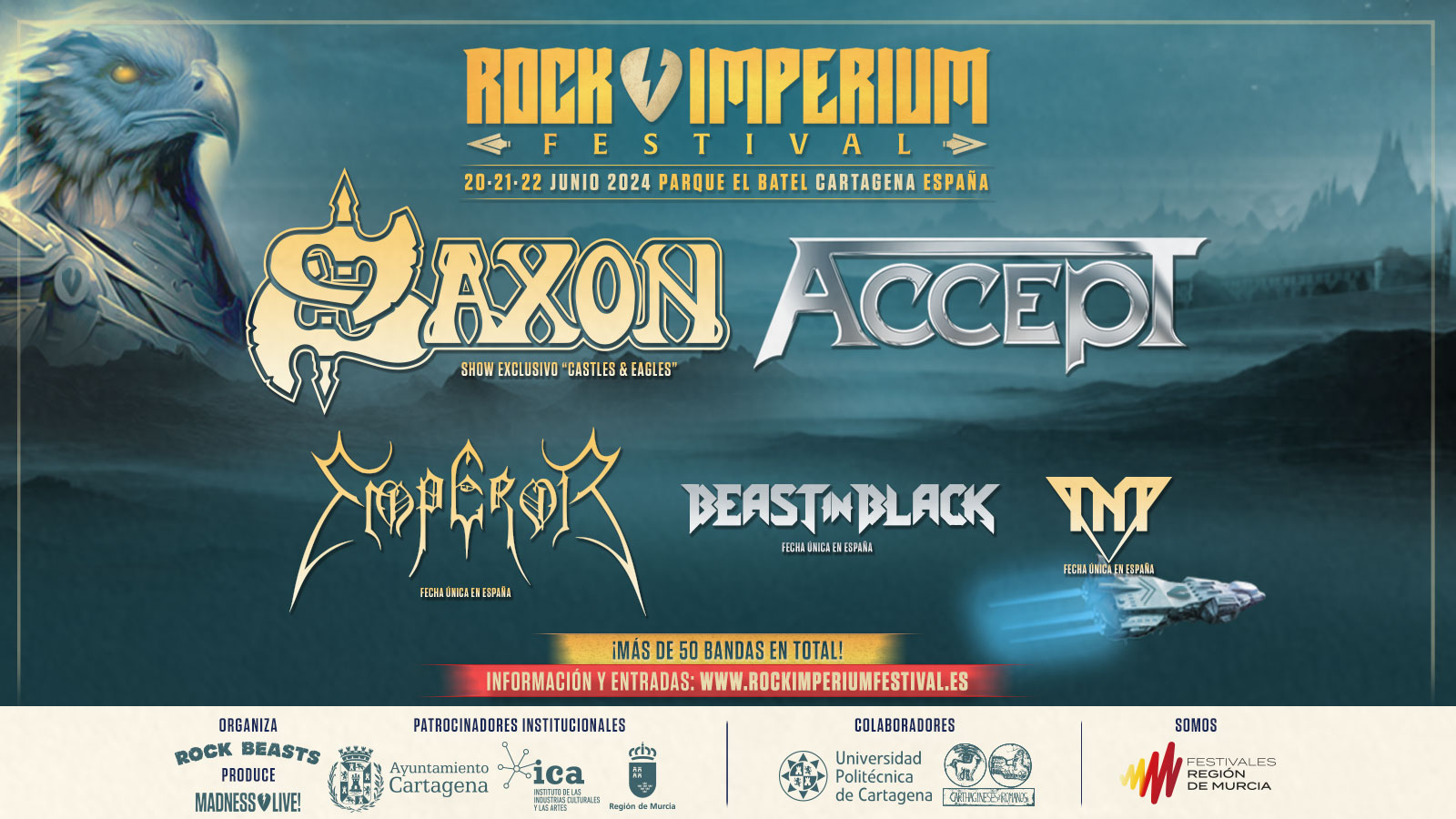 Rock Imperium Festival Saxon And Accept Among The First Confirmations